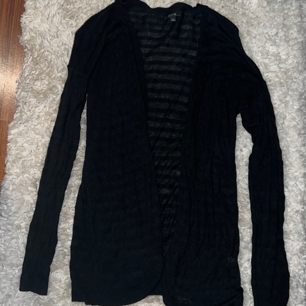 Black cardigan lightweight